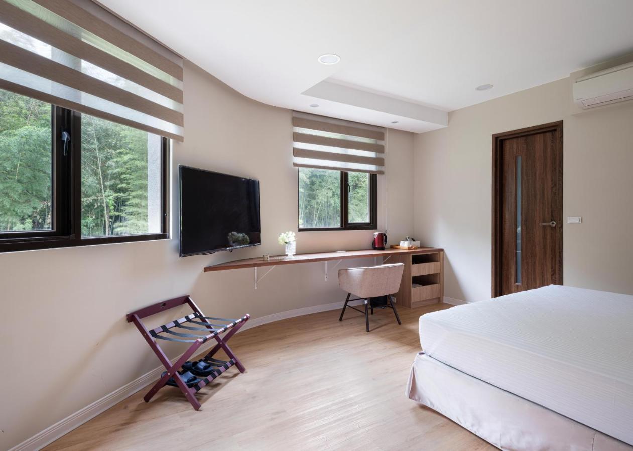 名竹旅社 Minzu Hotel ลู่กู่ ภายนอก รูปภาพ